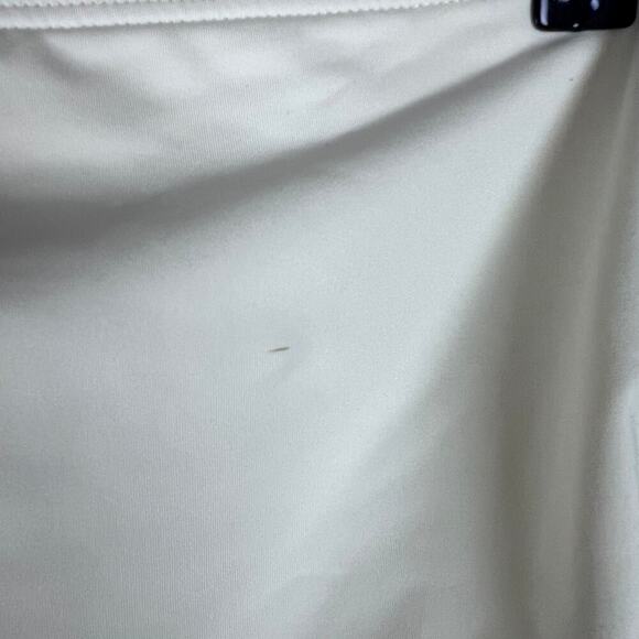 Michael Kors Women's Halter Top Grommet-Detail Bikini Set In Bone SZ XL New - Picture 10 of 11